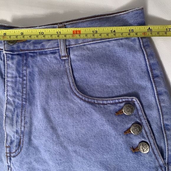 Vintage Denim Republic Cotton Flare High Rise Button Fly Size 13/14 - Picture 3 of 12